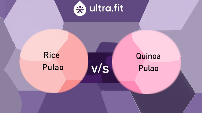 Rice Pulao v/s Quinoa Pulao