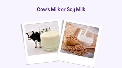 The Better Choice : Cow's Milk v/s Soya Milk's photo