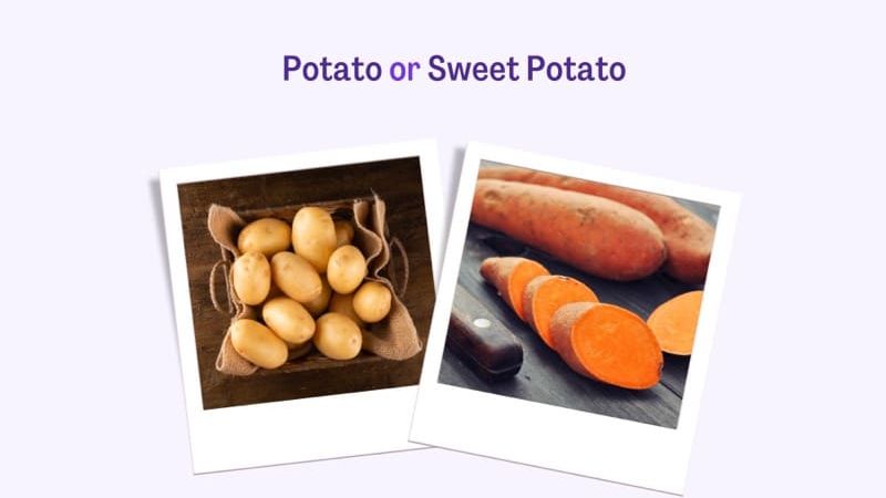 Potato vs Sweet Potato