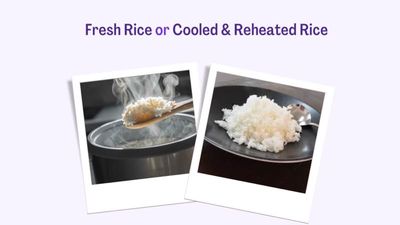 CGM Experiment : Fresh Rice vs Cooled and Reheated Rice?'s photo