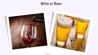Which One is Worth A Shot : Beer or Wine?'s photo