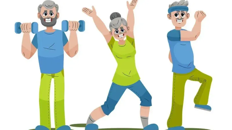 Exercise for senior citizens - Sugar.Fit