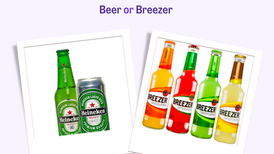 Which One is Worth A Shot : Beer v/s Breezer's photo